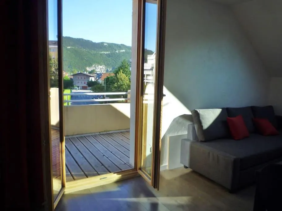 Appt 2 Pers Avec Terrasse Sud Proche Vieille Ville Annecy 0*,  France
